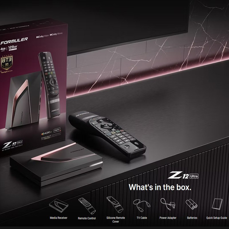 Formuler Z12 Ultra 4K Dolby Vision — Boîtier Android TV | Geekslandia