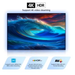 Box IPTV Acecconn Sword Pro+ – Android 11, 4K Ultra HD, HDR, WiFi et Bluetooth