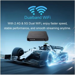 Box IPTV Acecconn Sword Pro+ – Android 11, 4K Ultra HD, HDR, WiFi et Bluetooth