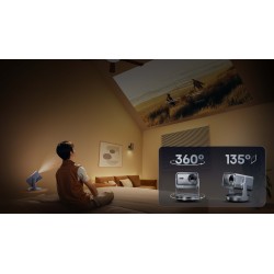 Hisense C2 Ultra TriChroma – Projecteur 4K 3000 ANSI | Mini Laser