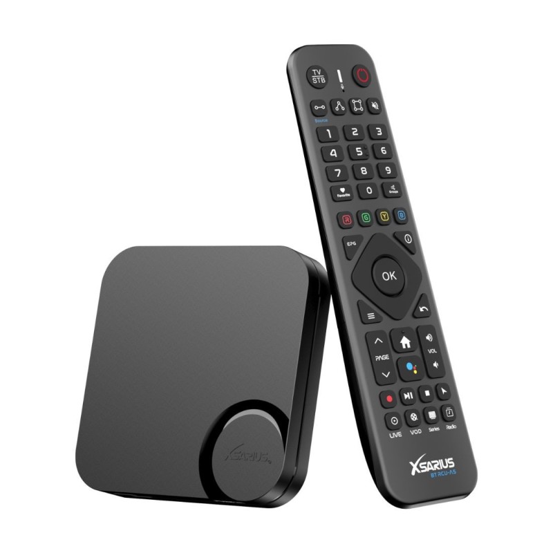 Xsarius Pure 4+ Plus 4K Android 14 — Boîtier IPTV | Geekslandia