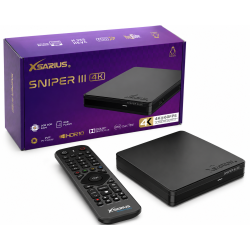 Xsarius Sniper 3 4K UHD Linux — Récepteur IPTV | Geekslandia