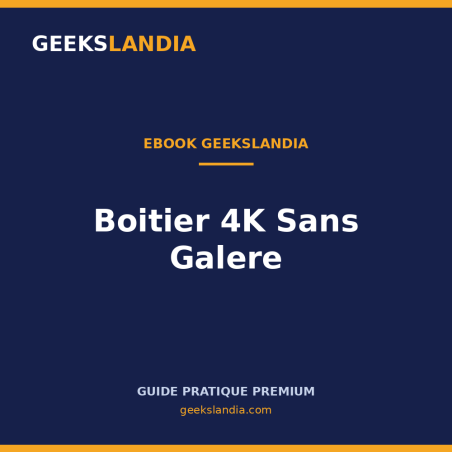 Boîtier 4K Sans Galère — Fini le buffering & les bugs (ebook PDF)