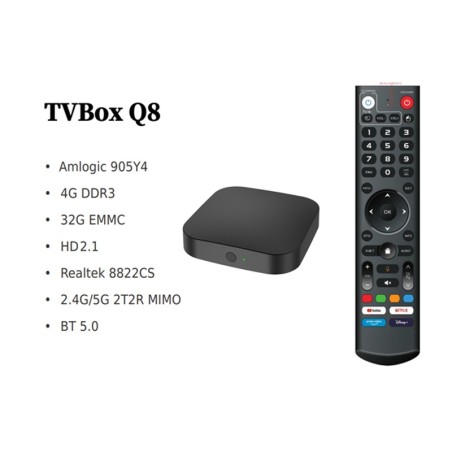 Boitier IPTV Q8 4K