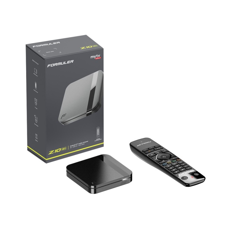 Formuler Z10 Neo 4K Android — Wi-Fi Dual-Band, HDR10 — Geekslandia